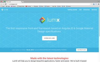 LumX 文档和下载 前端框架